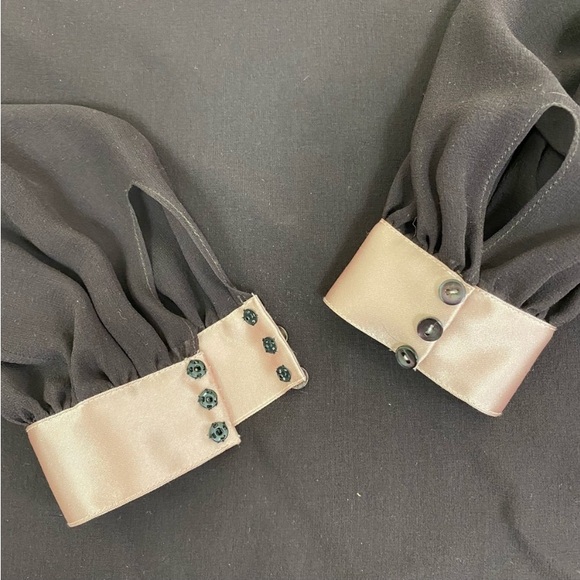 Vintage Chloe Burgundy Long Sleeve
Silk Blouse - Picture 3 of 6